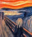 ''The Scream!'' Çığlık - Kanvas Tablo
