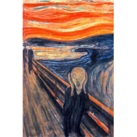 ''The Scream!'' Çığlık - Kanvas Tablo
