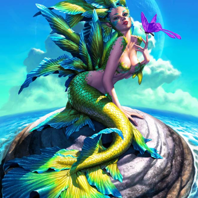 Dijital Çizimler Kadınlar - Kanvas Tablo