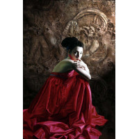 Dijital Çizimler Kadınlar - Kanvas Tablo