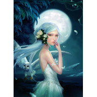 Dijital Çizimler Kadınlar - Kanvas Tablo