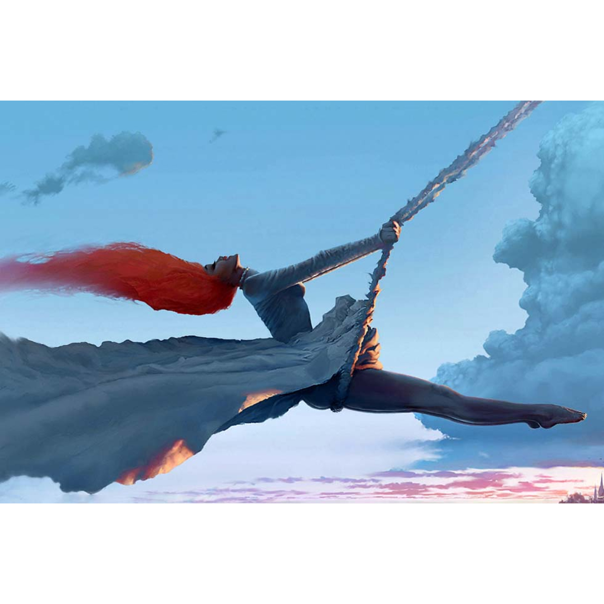 Dijital Çizimler Kadınlar - Kanvas Tablo