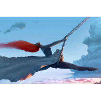 Dijital Çizimler Kadınlar - Kanvas Tablo