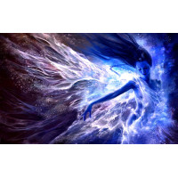 Dijital Çizimler Kadınlar - Kanvas Tablo