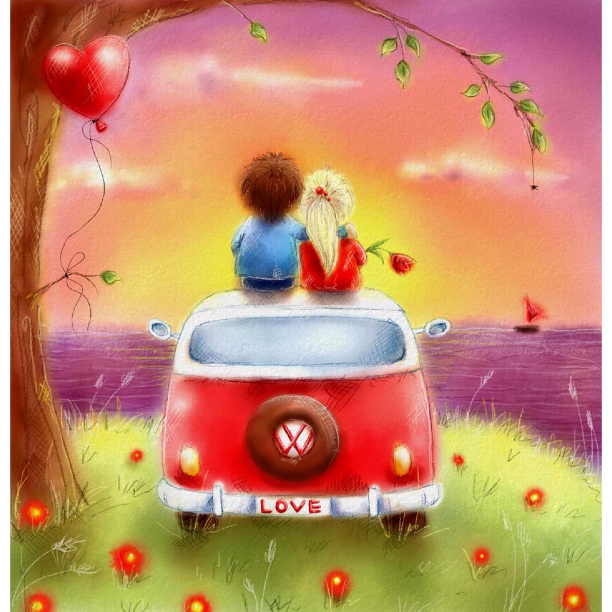 Dijital Çizimler - Kanvas Tablo