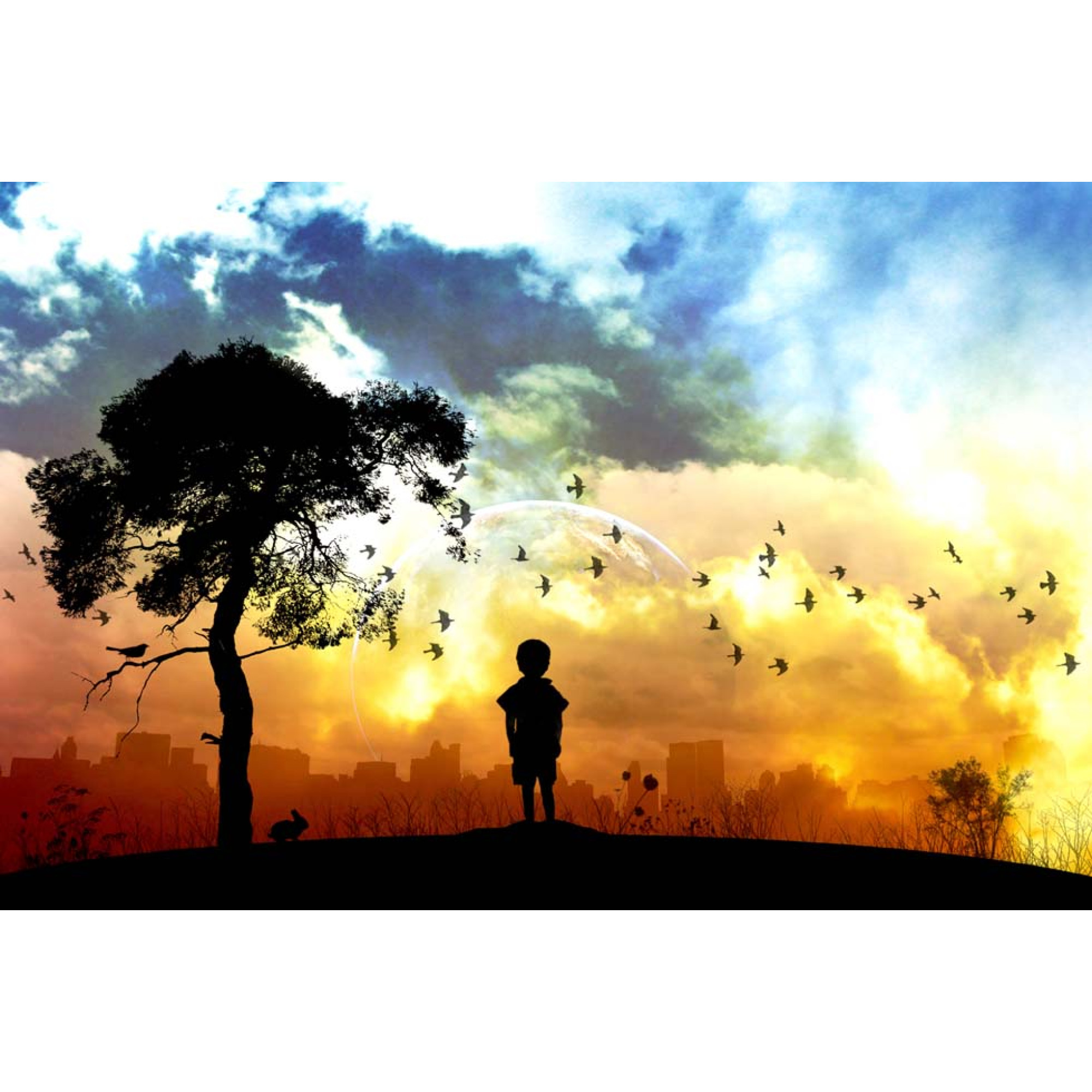 Dijital Çizimler - Kanvas Tablo