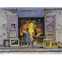 Sokak Manzaraları - Kanvas Tablo