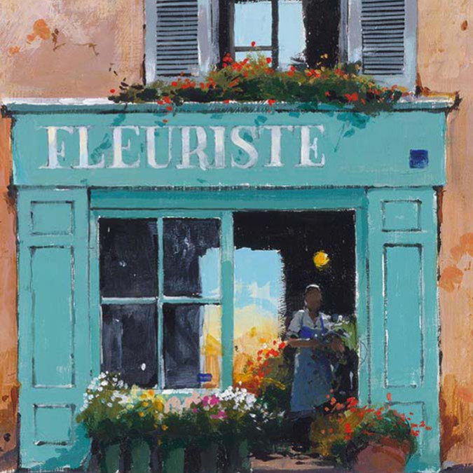 Sokak Manzaraları - Kanvas Tablo