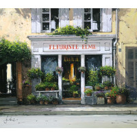 Sokak Manzaraları - Kanvas Tablo