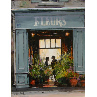 Sokak Manzaraları - Kanvas Tablo