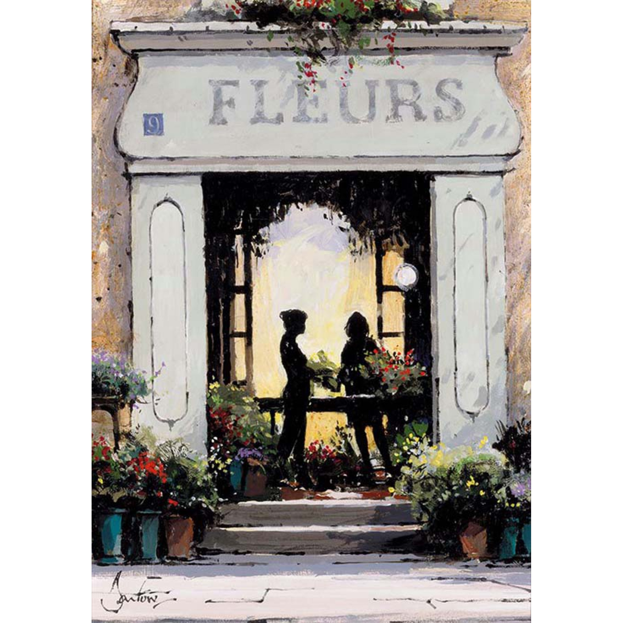 Sokak Manzaraları - Kanvas Tablo