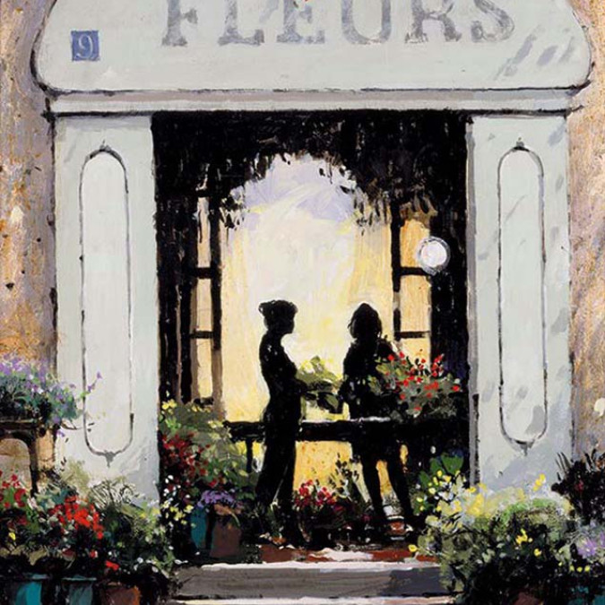 Sokak Manzaraları - Kanvas Tablo