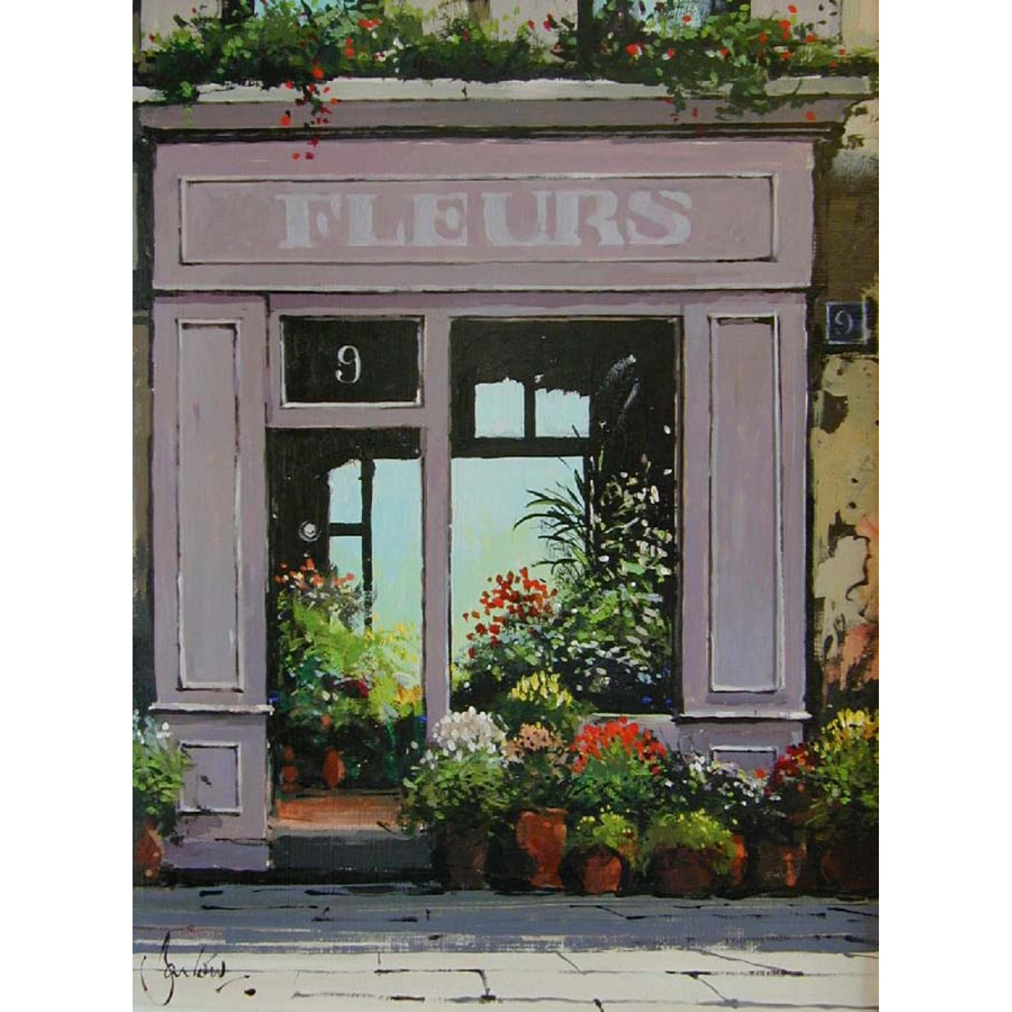 Sokak Manzaraları - Kanvas Tablo