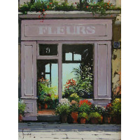 Sokak Manzaraları - Kanvas Tablo