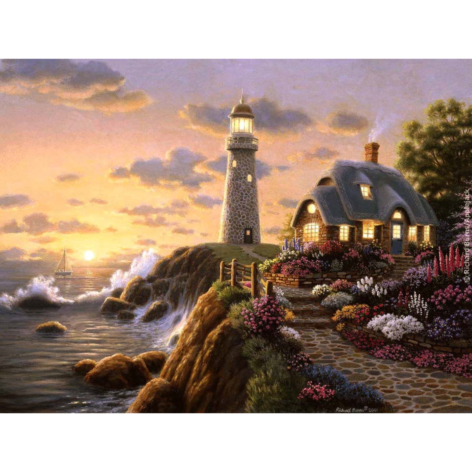 Cennetten Işıklar - Anatolia - Kanvas Tablo