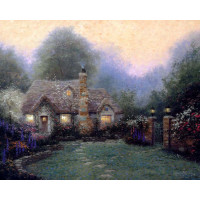 Ev Bahçe Manzaralarını - Kanvas Tablo