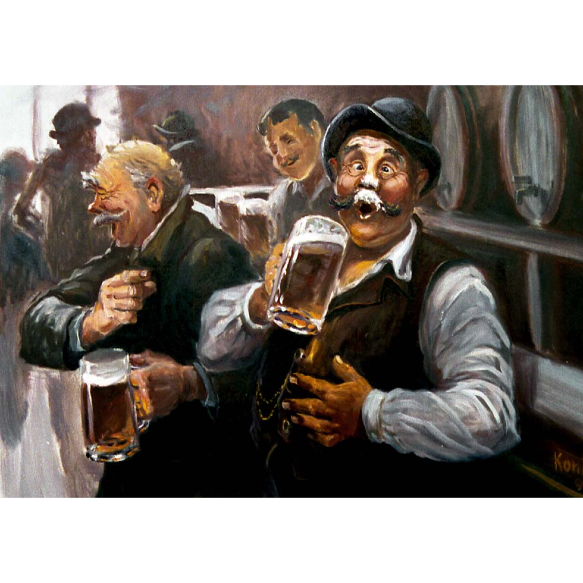 Cafe Restoran Manzaraları - Kanvas Tablo