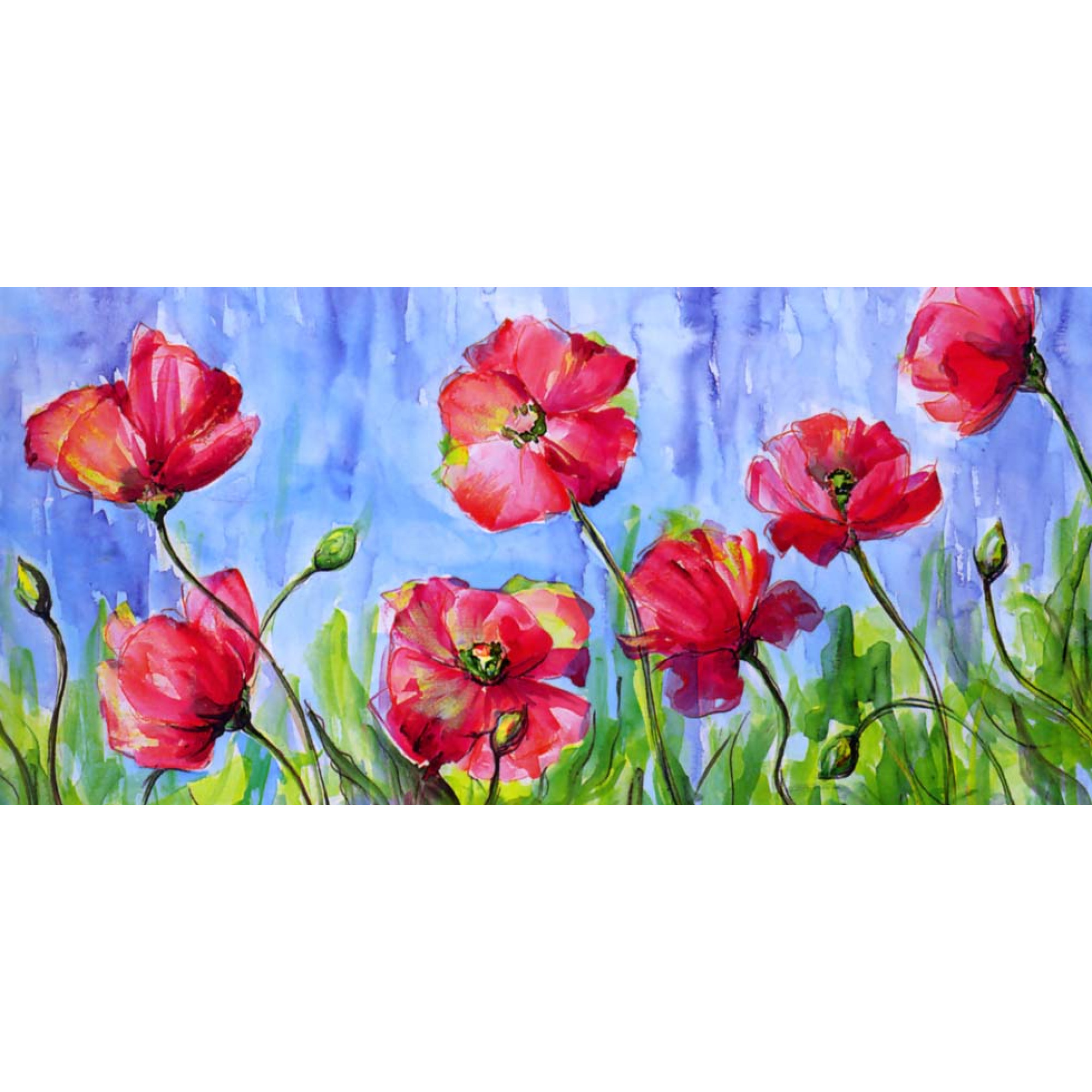 Çiçekler - Kanvas Tablo