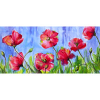 Çiçekler - Kanvas Tablo