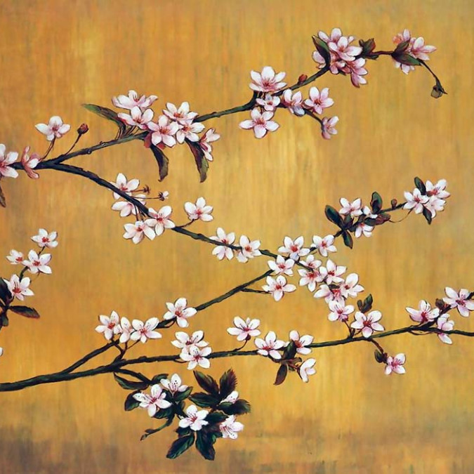 Çiçekler - Kanvas Tablo