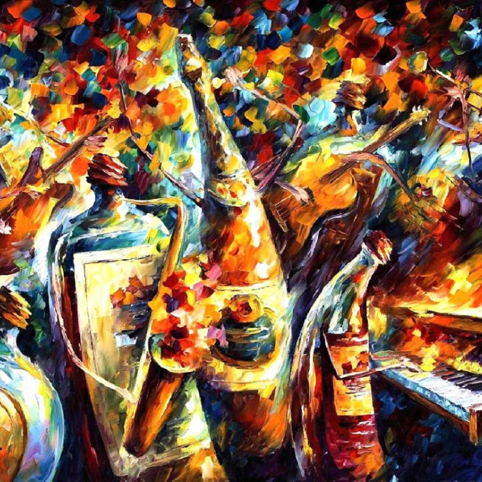 Dans & Müzik - Kanvas Tablo