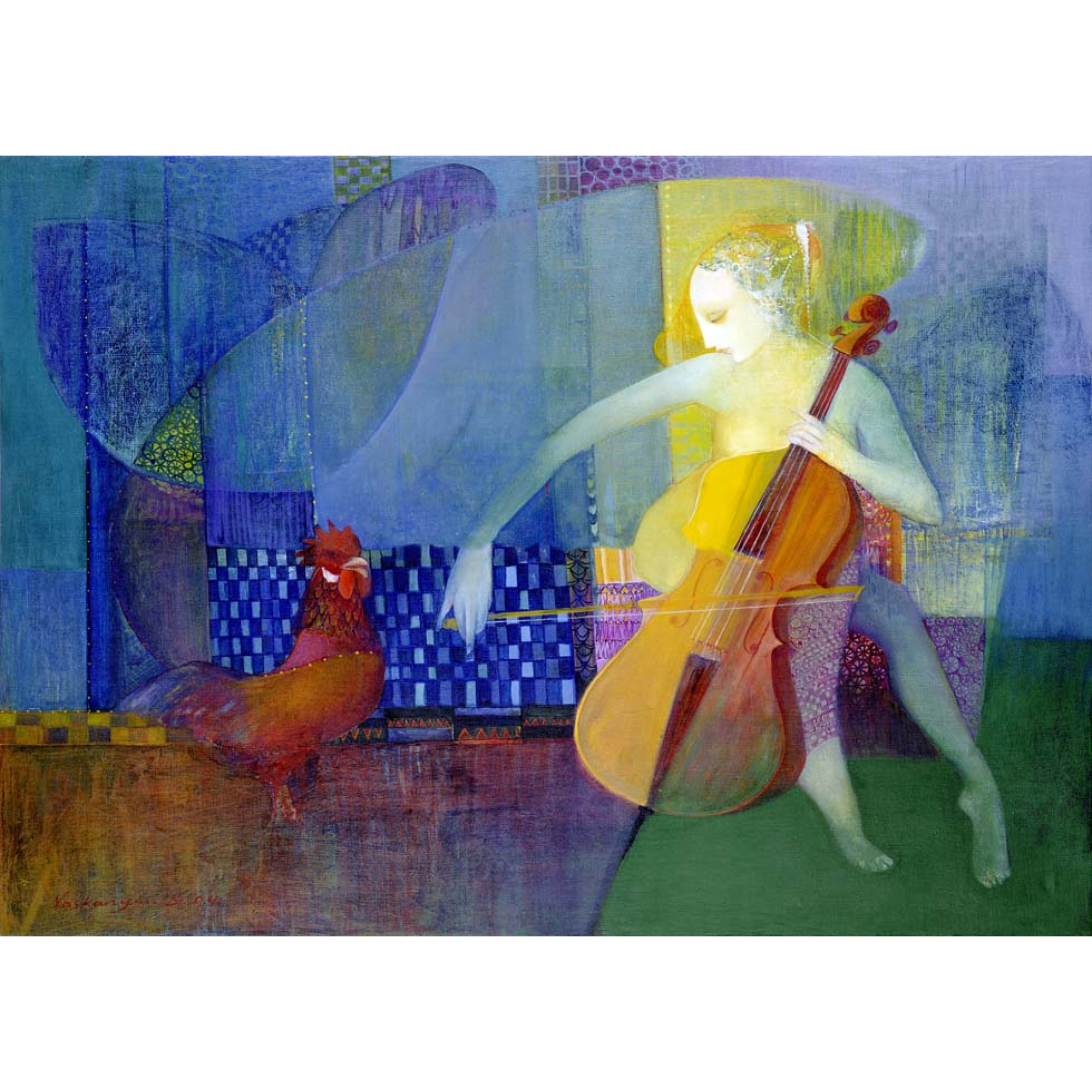 Çello - Kanvas Tablo