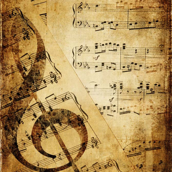 Dans & Müzik - Kanvas Tablo