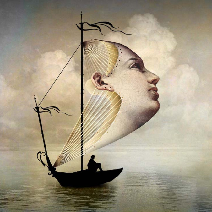 Sürreal - Kanvas Tablo