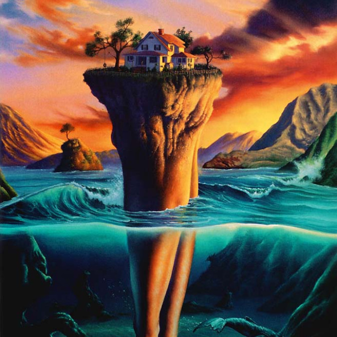 Sürreal - Kanvas Tablo