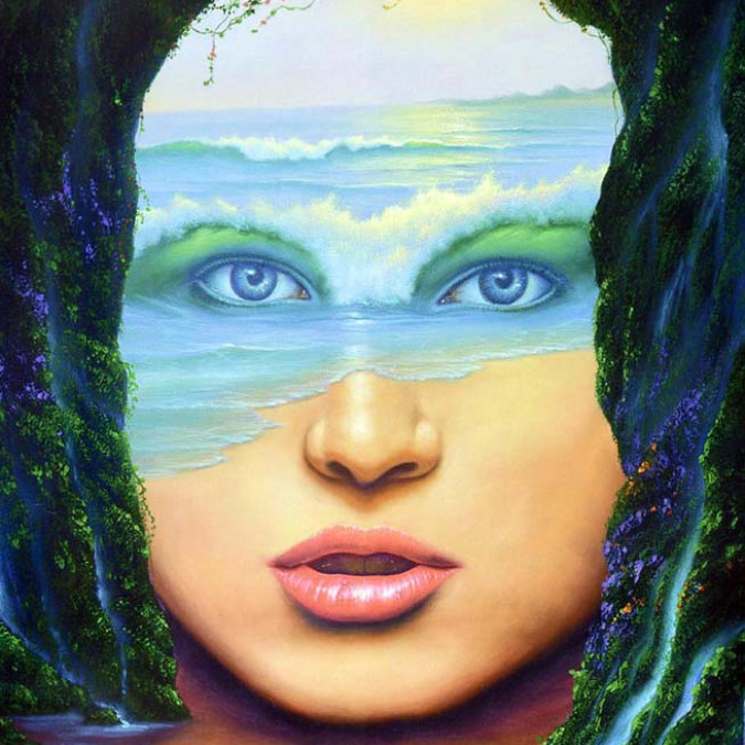 Sürreal - Kanvas Tablo