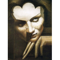 Sürreal - Kanvas Tablo