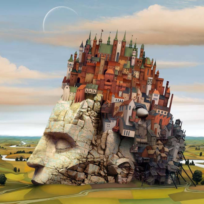 Sürreal - Kanvas Tablo