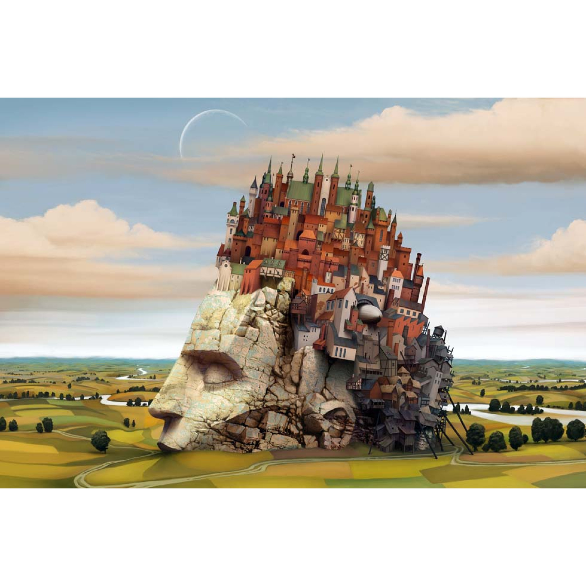 Sürreal - Kanvas Tablo