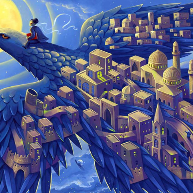 Sürreal - Kanvas Tablo