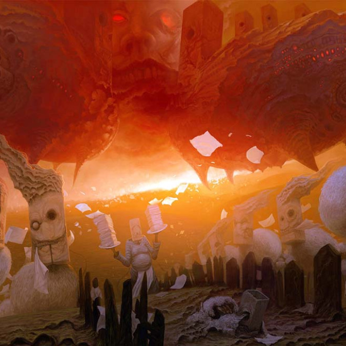 Sürreal - Kanvas Tablo