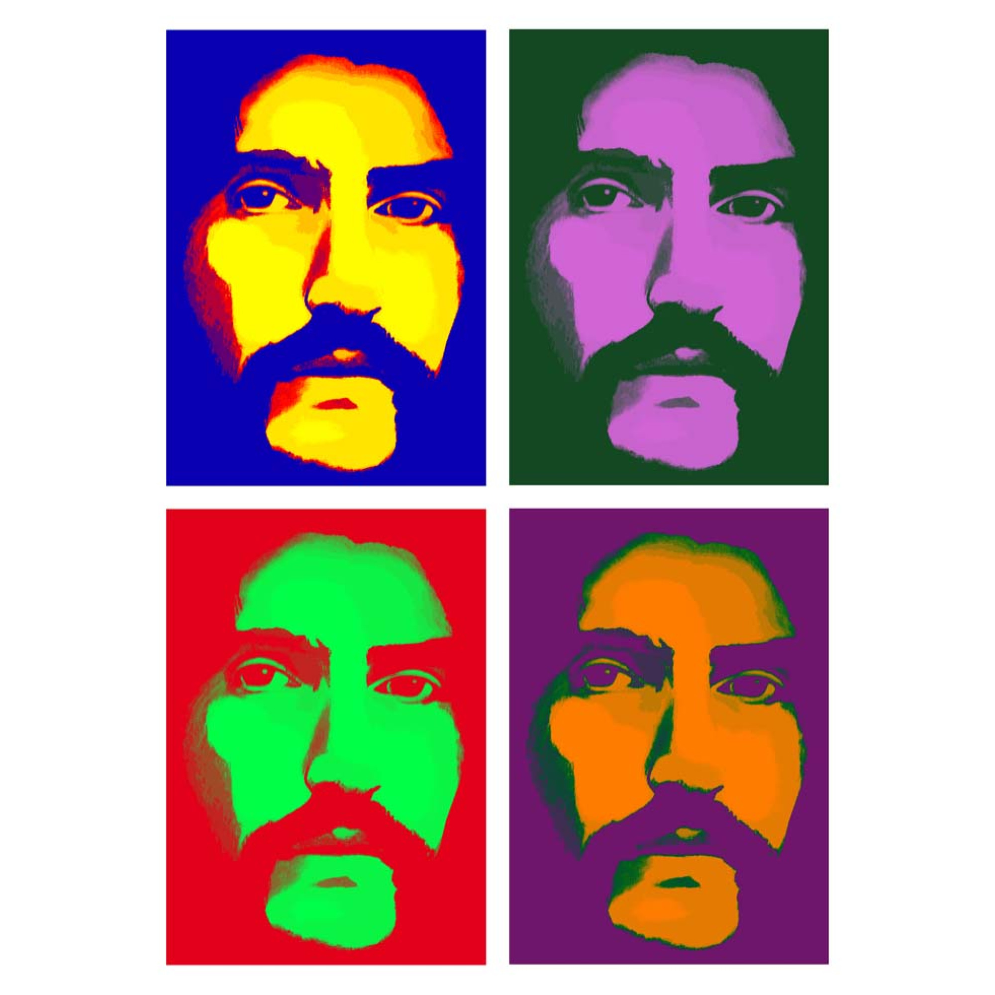 Ünlüler - Kanvas Tablo