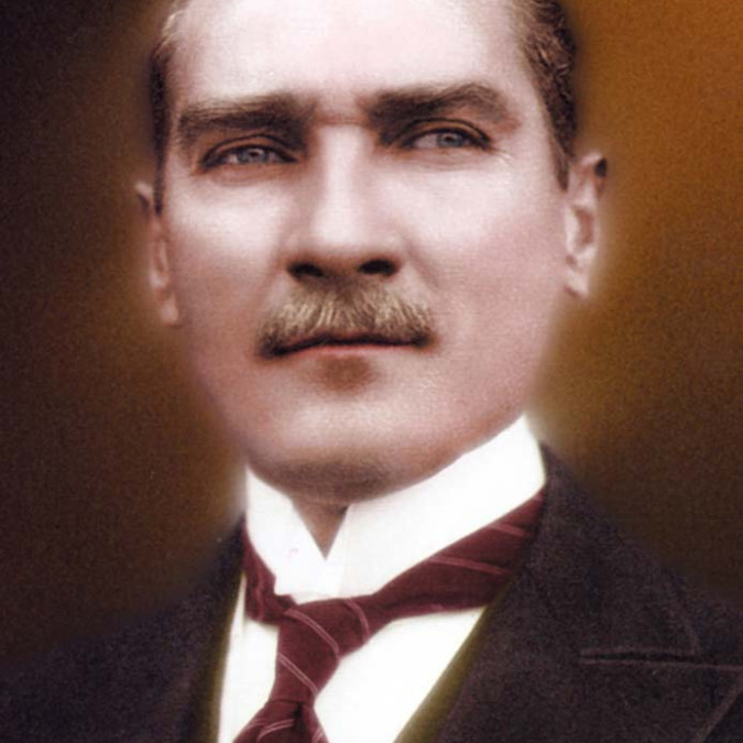 Atatürk - Kanvas Tablo
