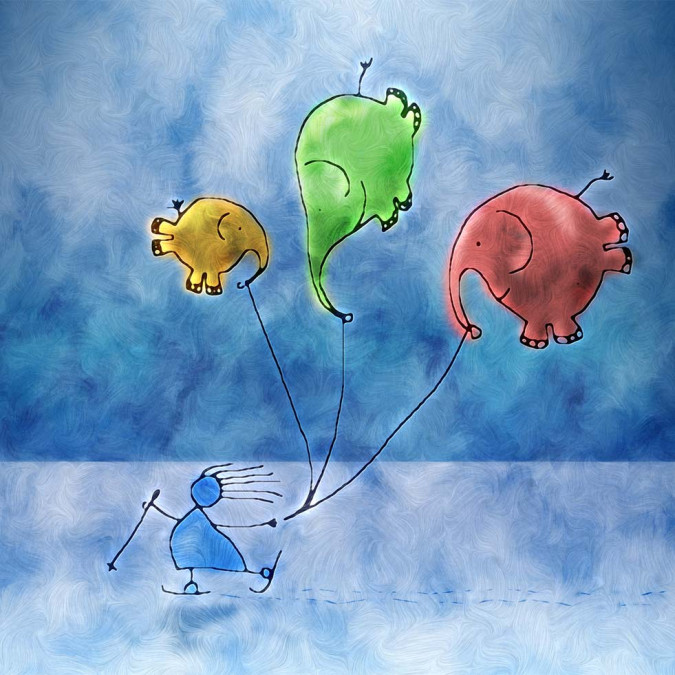 Çocuk Odası - Kanvas Tablo