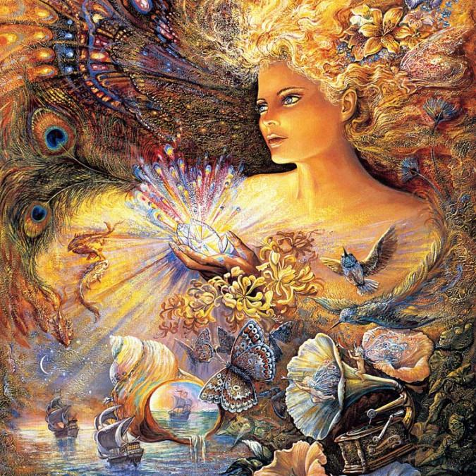Josephine Wall Özel - Kanvas Tablo