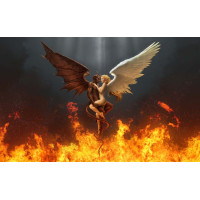 Alev - Duman - Su Kanvas Tablo