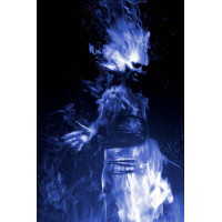 Alev - Duman - Su Kanvas Tablo