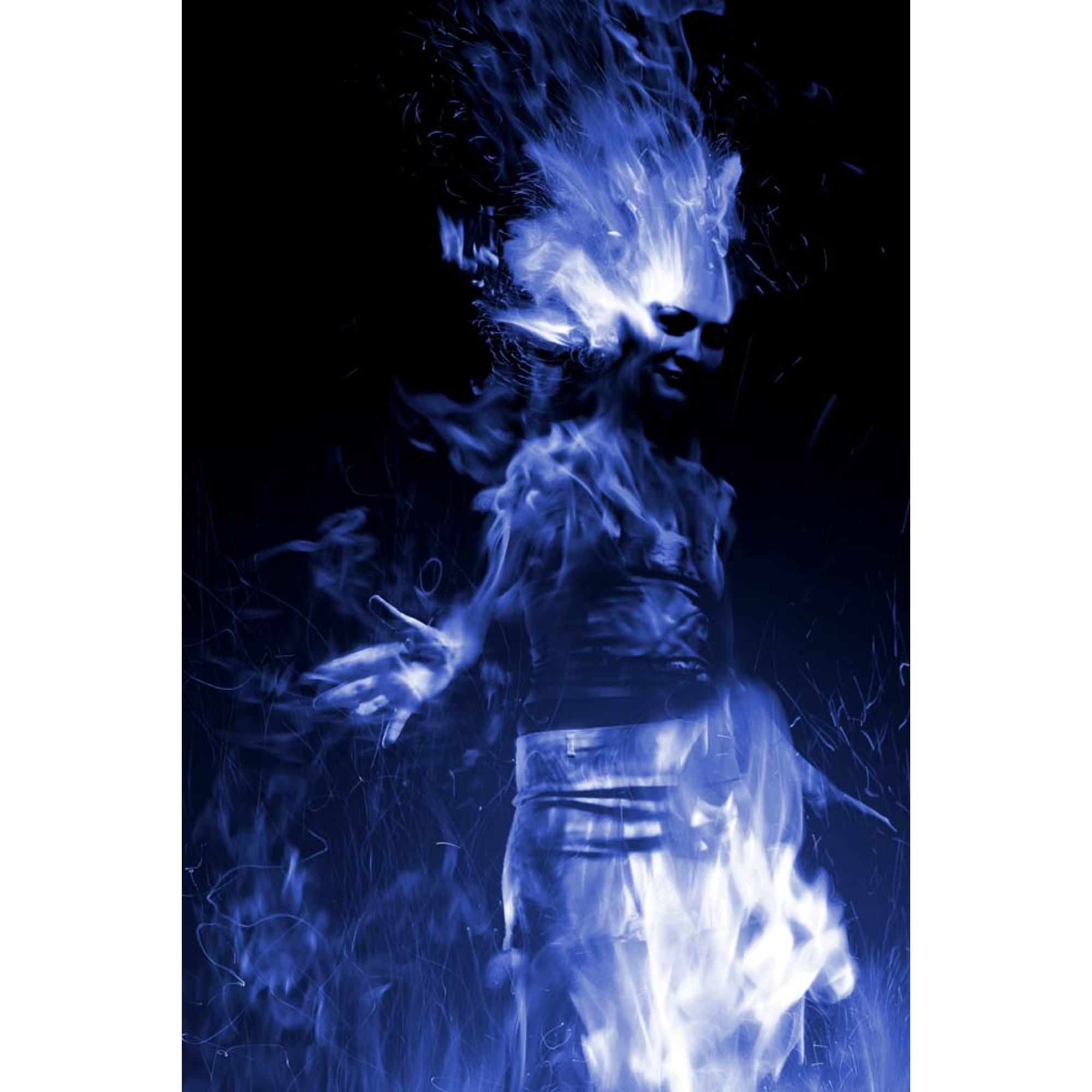 Alev - Duman - Su Kanvas Tablo