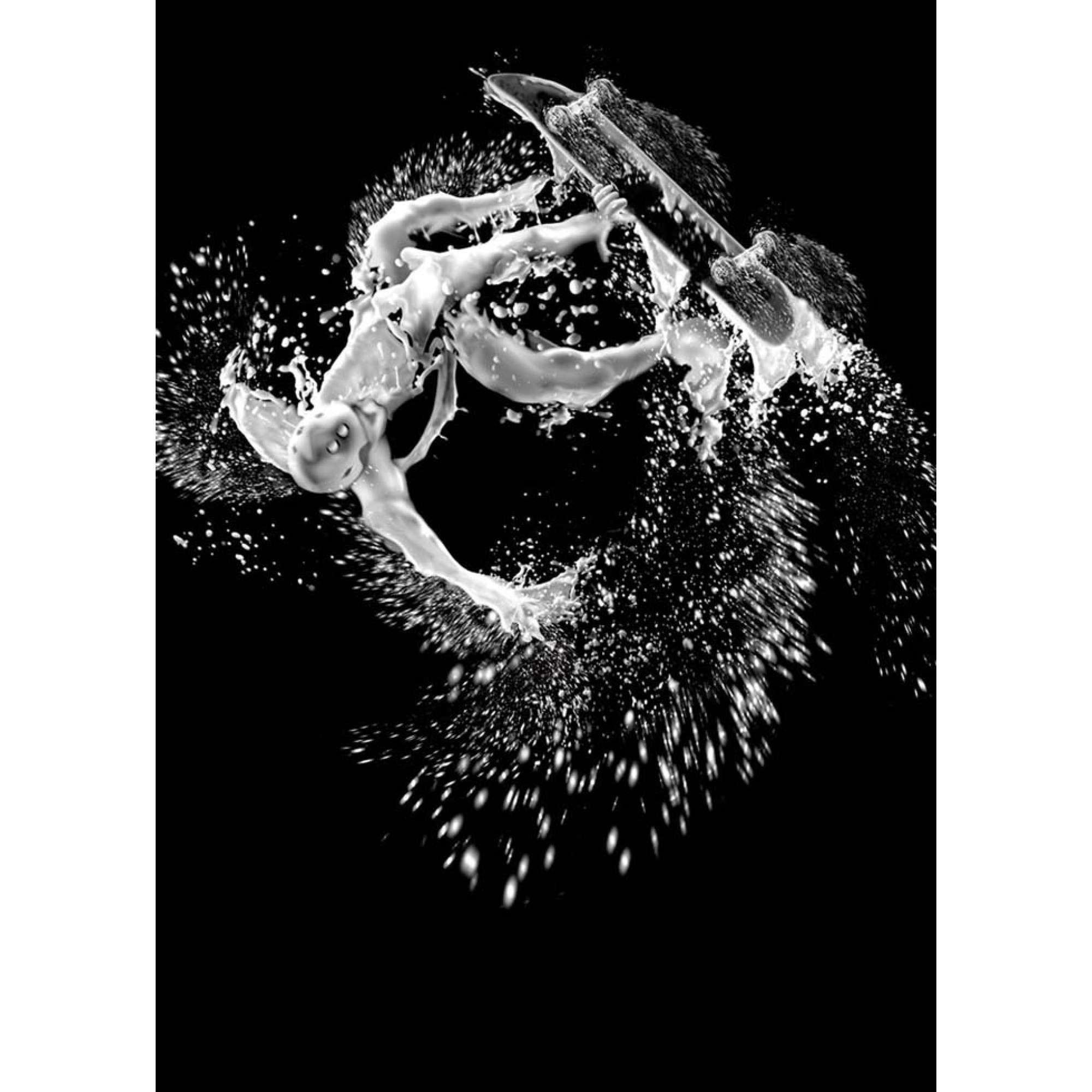 Alev - Duman - Su Kanvas Tablo