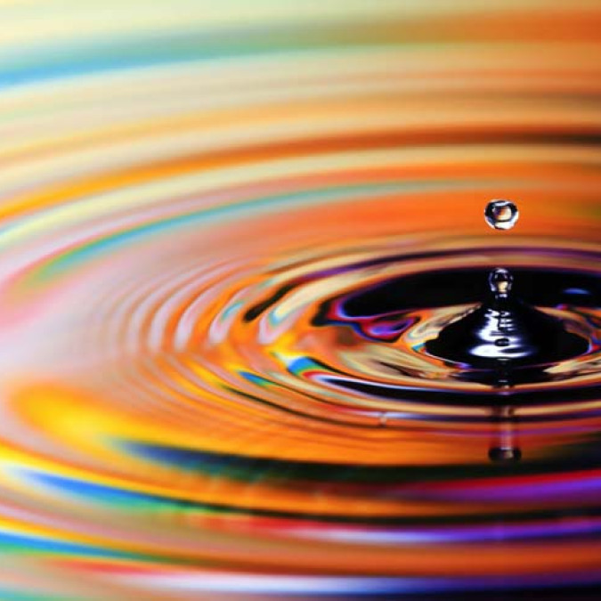 Alev - Duman - Su Kanvas Tablo