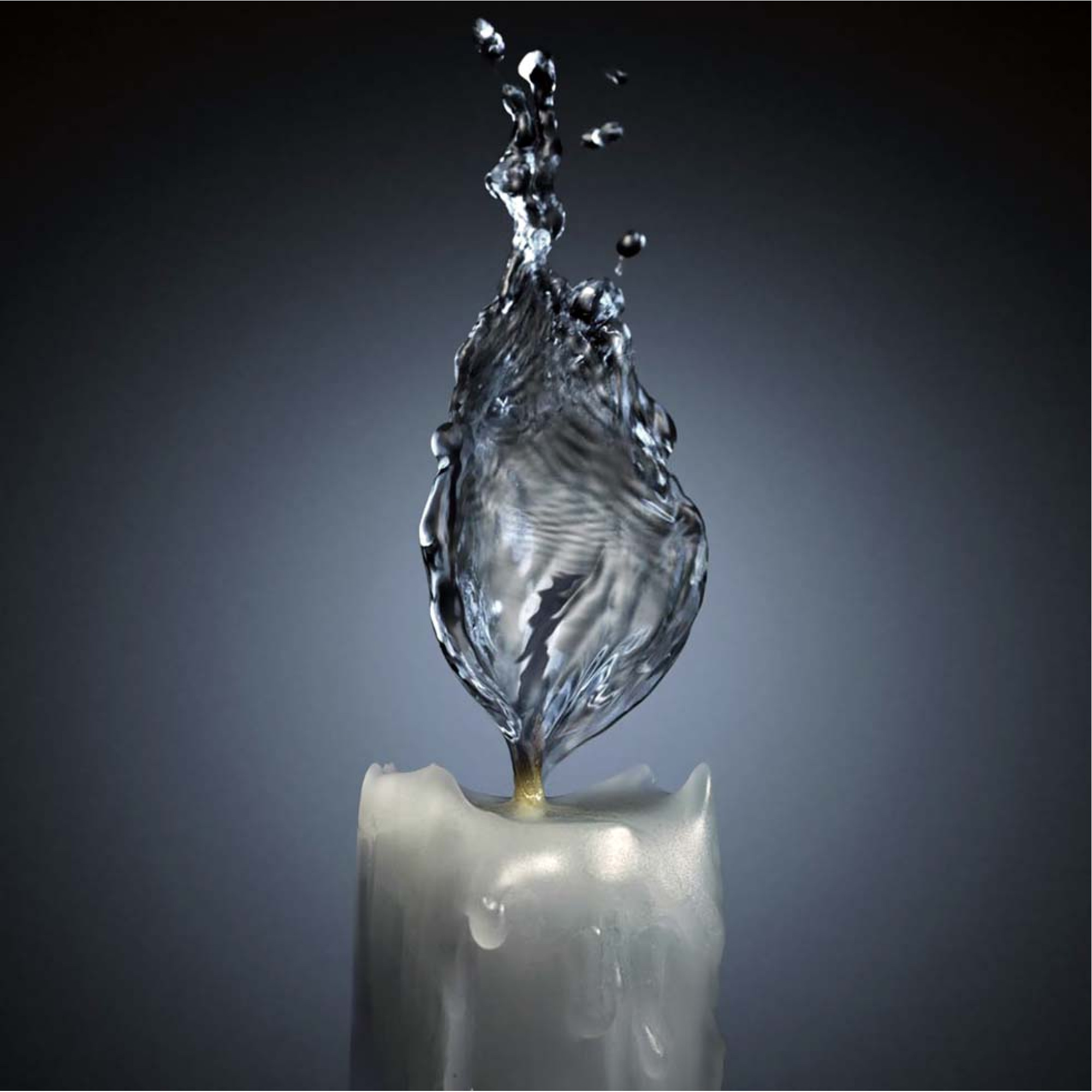 Alev - Duman - Su Kanvas Tablo